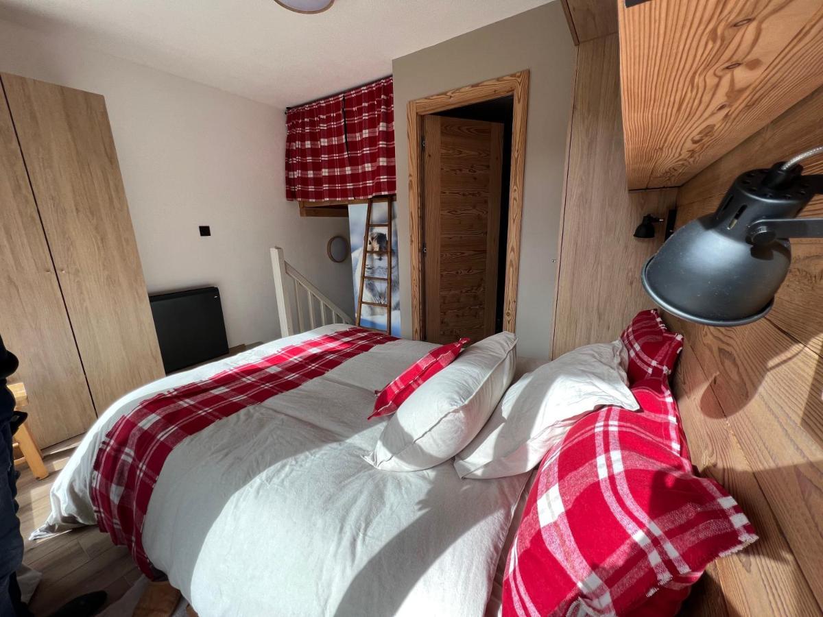 Ferienwohnung Les Tanieres De Montgenevre - La Marmotte - Duplex 4 P Entierement Renove Avec Vue Magnifique Exterior foto