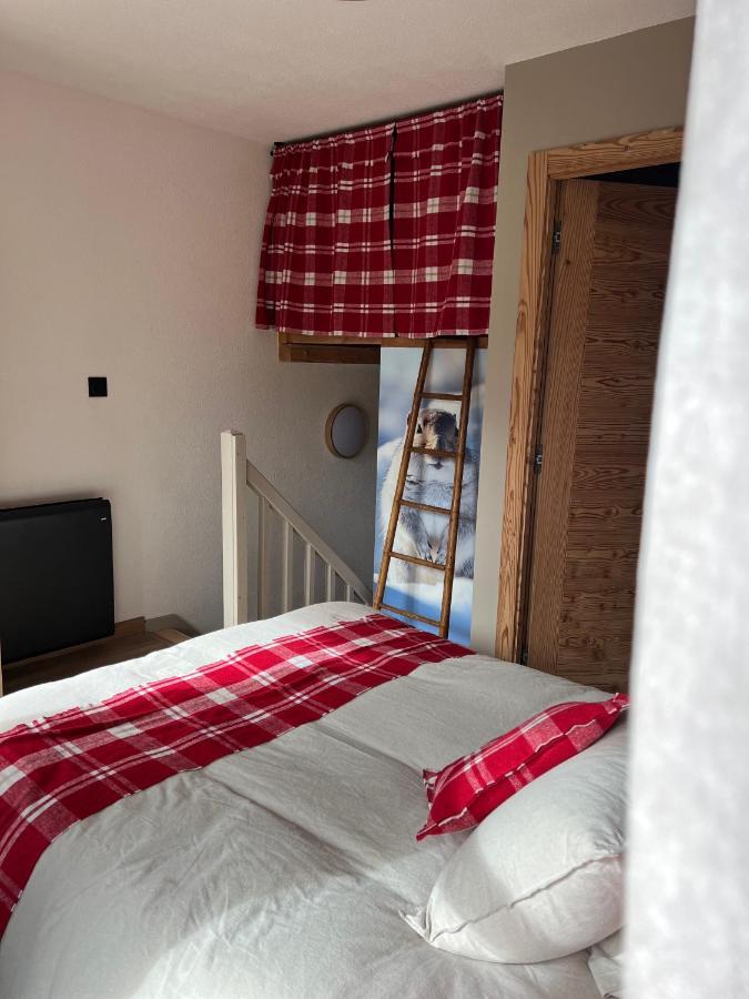 Ferienwohnung Les Tanieres De Montgenevre - La Marmotte - Duplex 4 P Entierement Renove Avec Vue Magnifique Exterior foto