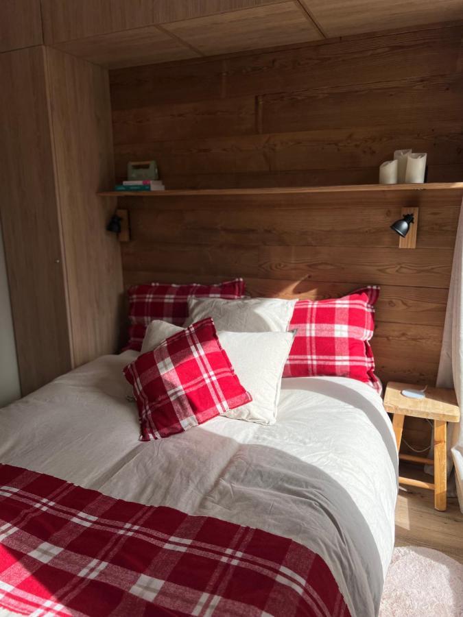 Ferienwohnung Les Tanieres De Montgenevre - La Marmotte - Duplex 4 P Entierement Renove Avec Vue Magnifique Exterior foto
